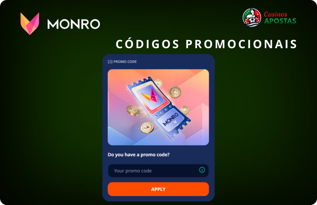 Códigos promocionais