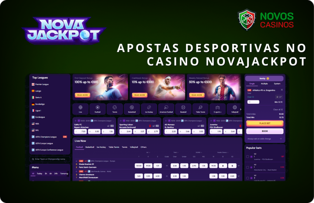 Novajackpot sport